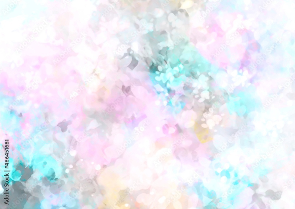 ピンク色と紫色の水彩テクスチャ背景
