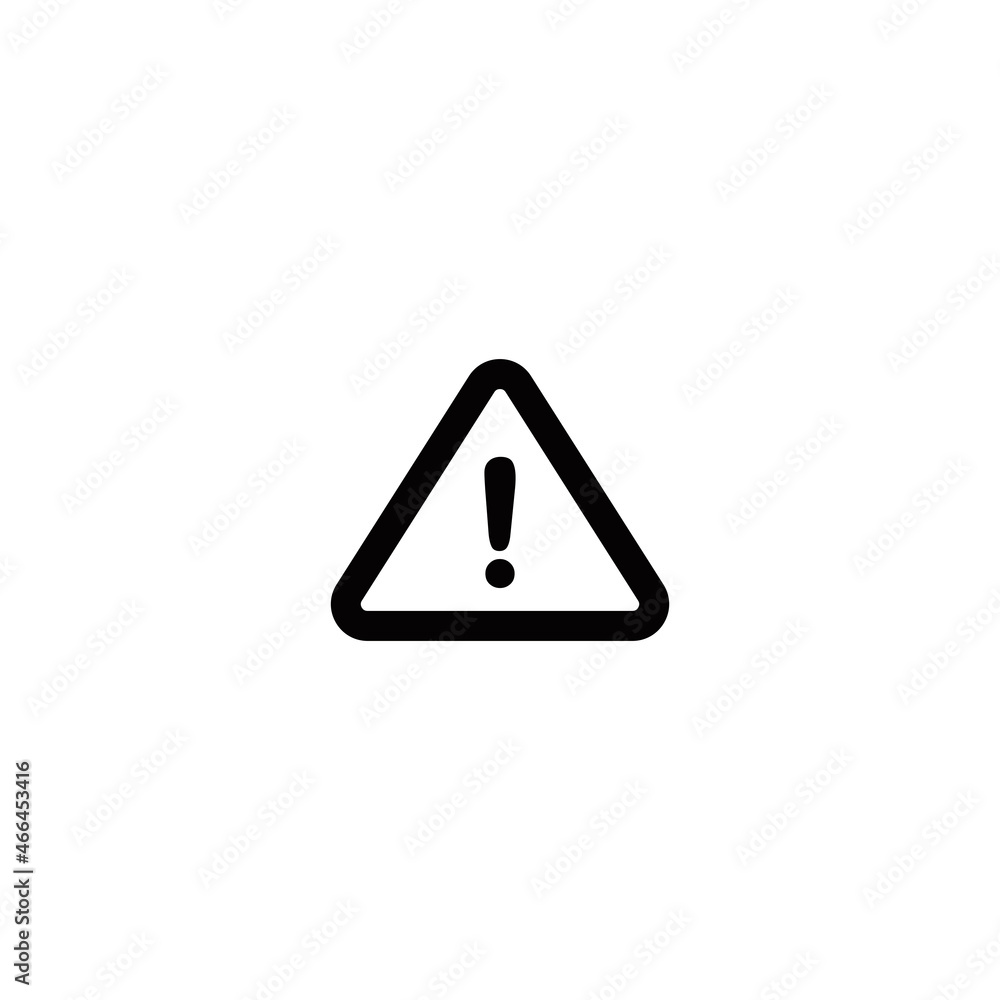 Alert simple flat icon vector illustration Alert simple flat icon vector illustration