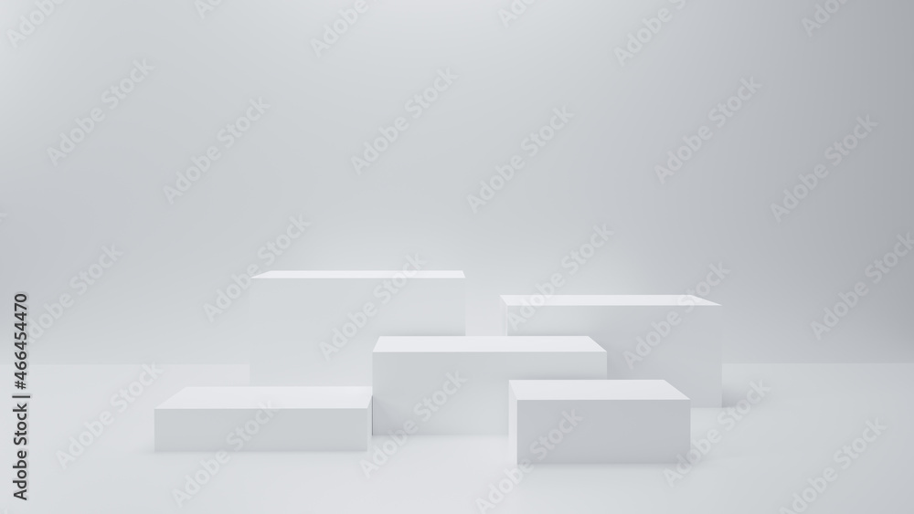 Abstract Futuristic empty floor and room Sci-Fi Corridor With light for showcase,room,interior,display products.Modern Future cement floor and wall background technology interior concept.3d render