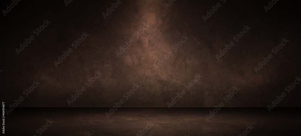 Concrete Cement Room with Studio light background Concrete Cement Room with Studio light background