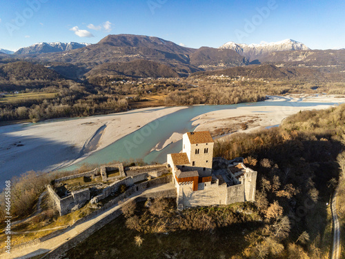 The Castle of Ragogna in Italy photo