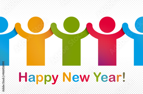 Happy New Year celebrating ...