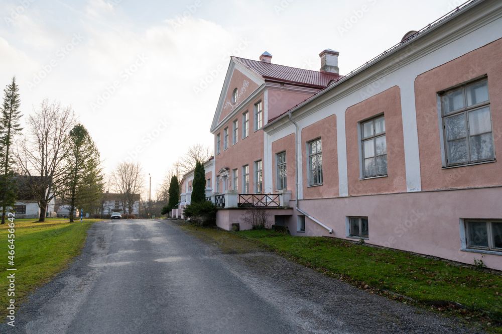 Obraz premium old manor in estonia