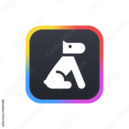 Dog - App Icon Button