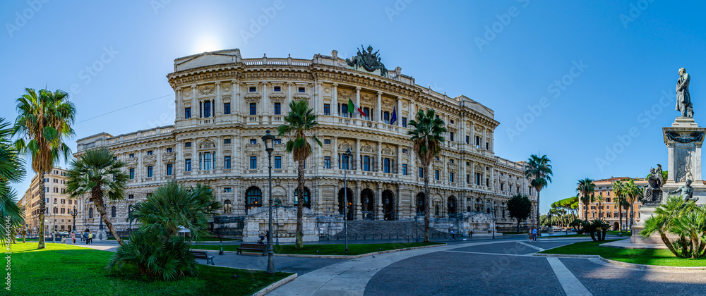 Fototapeta premium Roma, il Palazzaccio, oggi sede della Suprema Corte di Cassazione