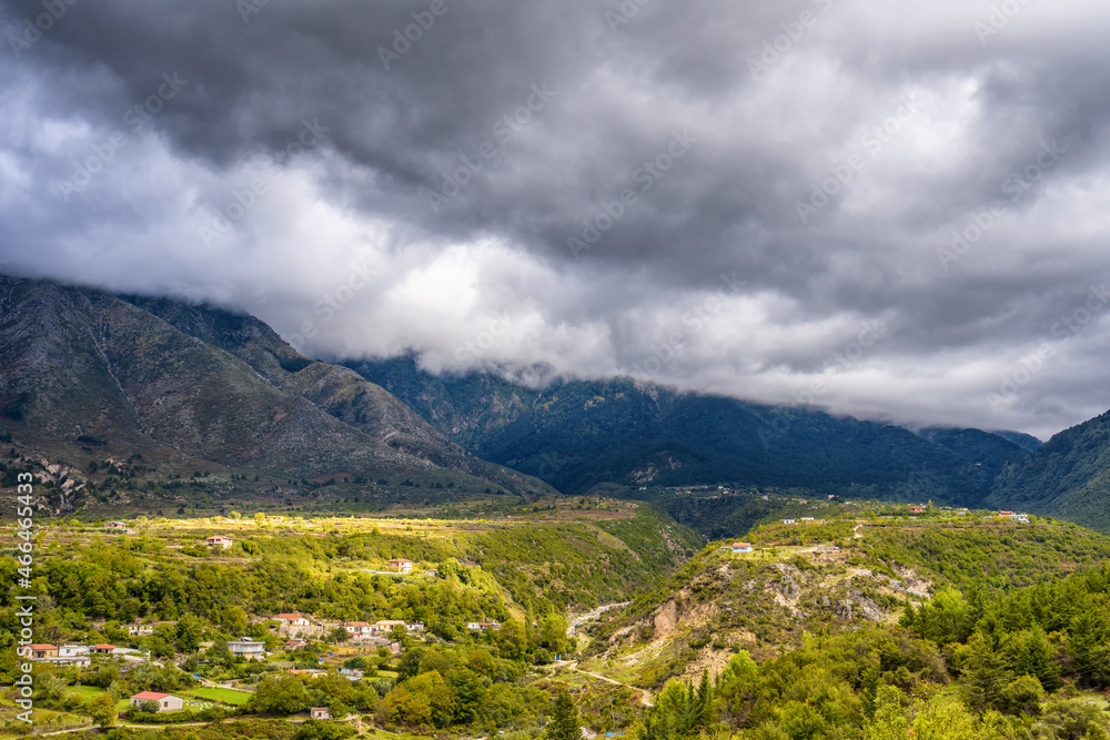 Beautiful landscape on mountain with nice sky. Beautiful landscape on mountain with nice sky.