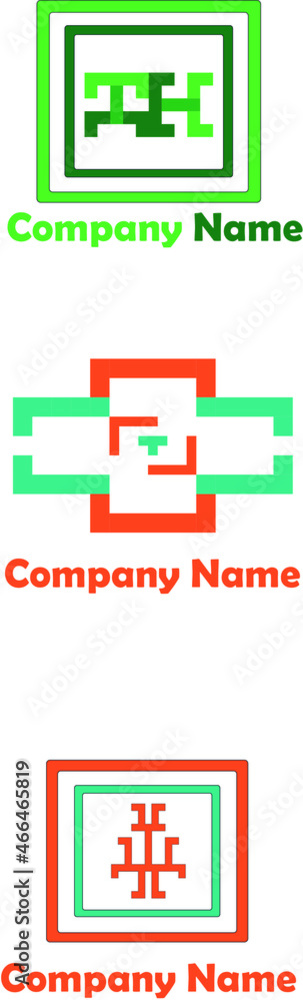 Shapes Logos 3 set Shapes Logos 3 set