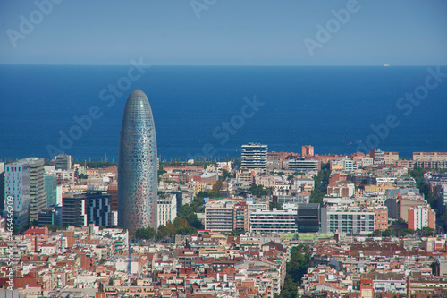 Barcelona skyline, Catalonia, Spain