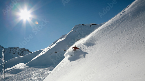 ski randonné montagne hiver