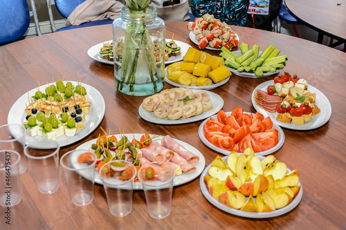 Food photo of tasty and healthy food