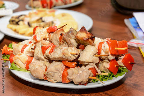 Food photo of tasty and healthy food