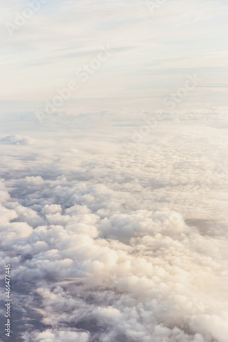 Clouds as seen from the plane  © Alicja Wójcik