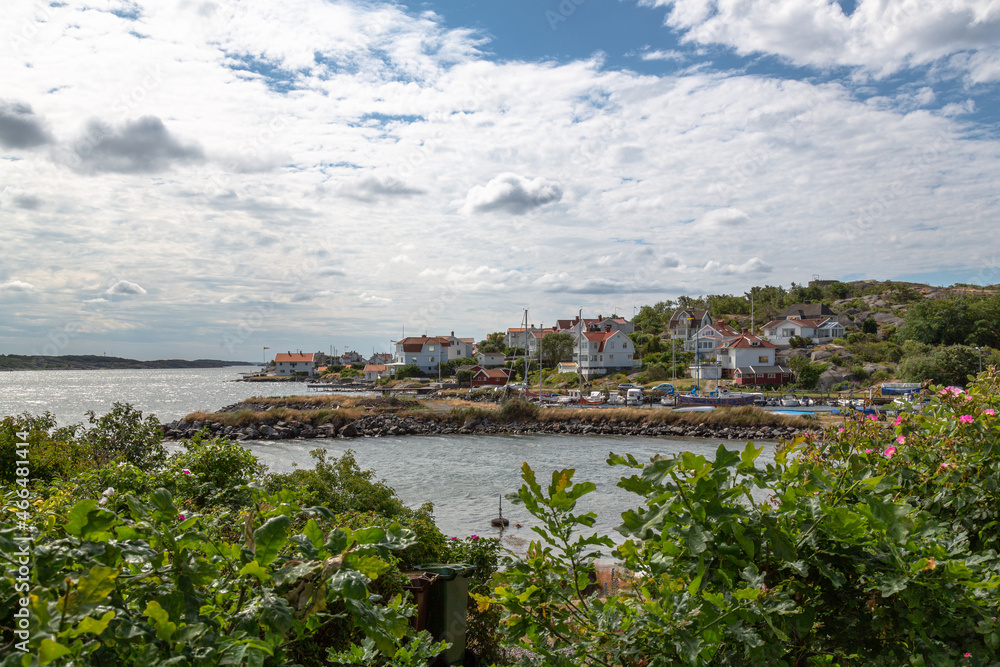 View over a bay in Swedish West Coast