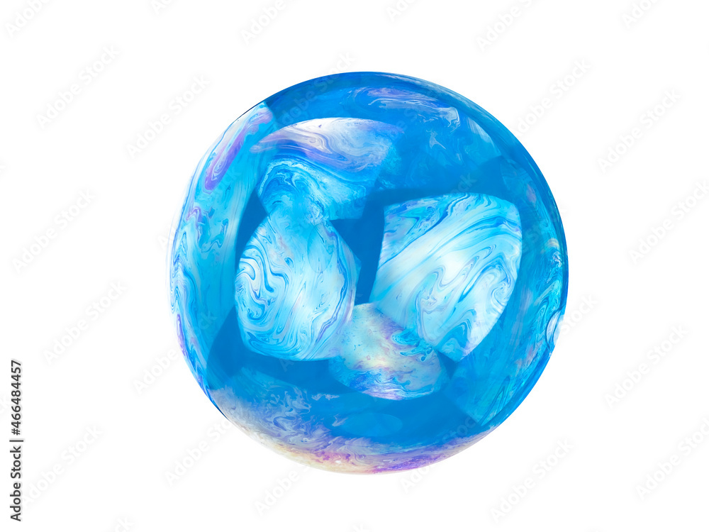 soup bubble isolated on white background soup bubble isolated on white background