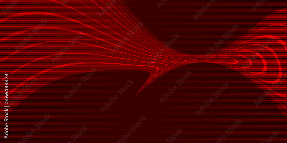 Modern red background vector