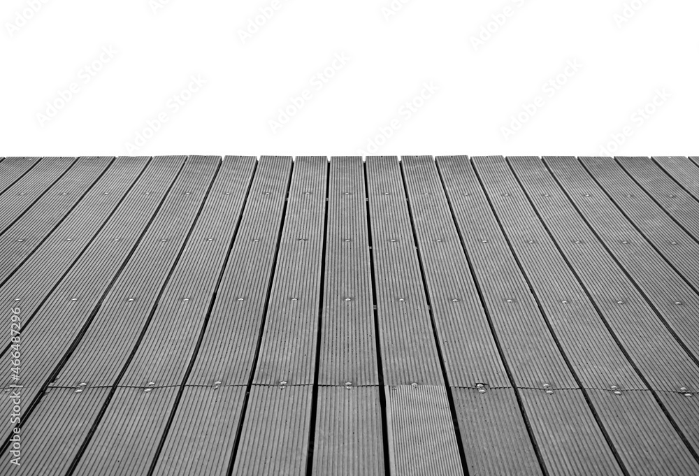 Wooden planks of the pier on a white background. Wooden planks of the pier on a white background.