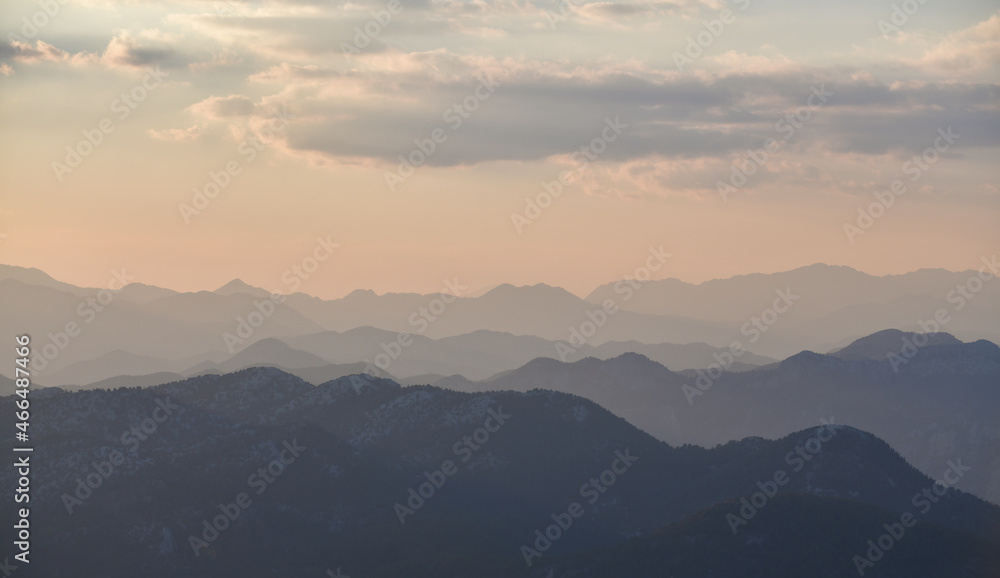 Magnificent Row Mountains