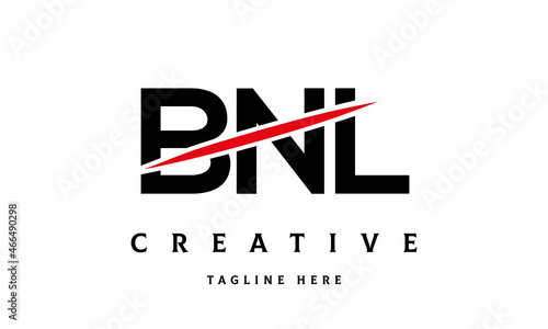 BNL creative cut three latter logo photo