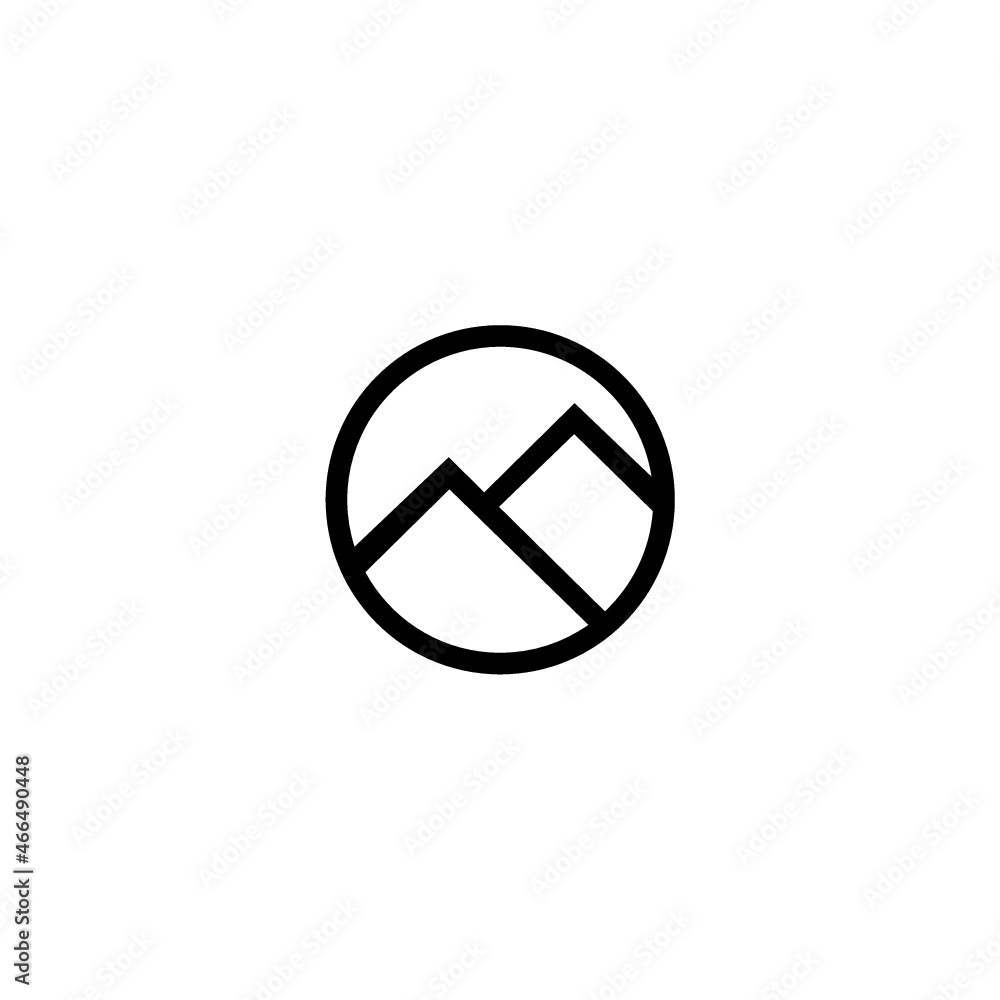 Mountain logo design Mountain logo design