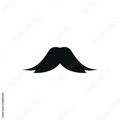 Mustache icon vector set. Men illustration sign collection. Mustache symbol or logo.