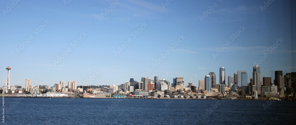 Obraz premium Seattle skyline during day