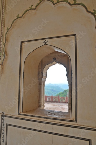  Exterior of bala fort   palace  alwar rajasthan india 