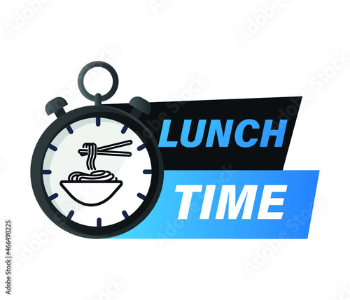 lunch time. lunch time logo.
