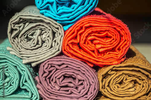 colorful towels (ID: 466500880)