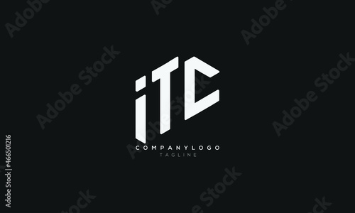 ITC, TIC, CTI, Abstract initial monogram letter alphabet logo design photo