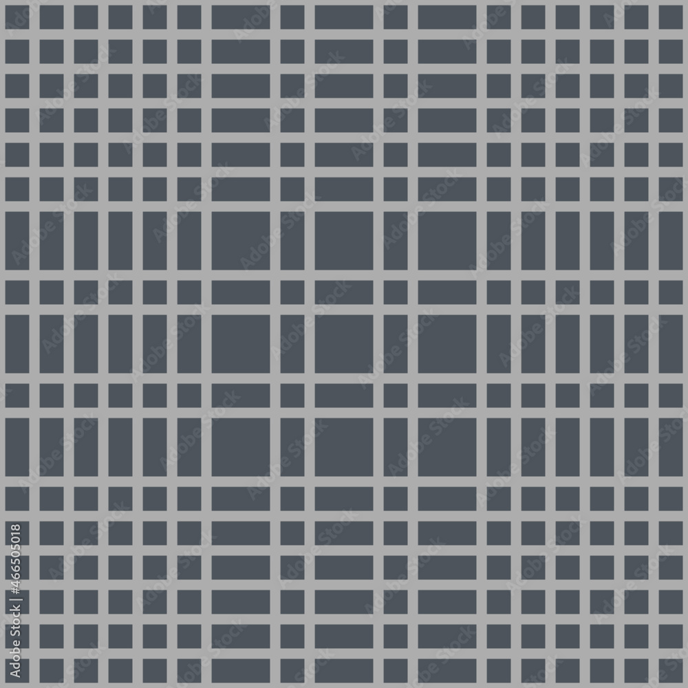 Gray background with colored lines lined up to form a grid. Scottish seamless fabric pattern. Gray background with colored lines lined up to form a grid. Scottish seamless fabric pattern.