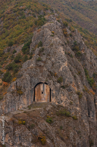 The tombs of 'Lacin Kapilikaya' corum, turkey © kenan