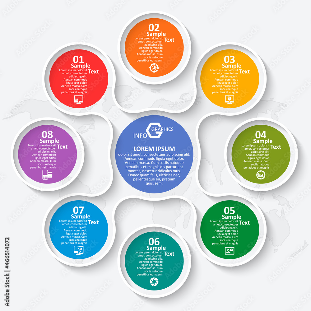 Abstract 3D Paper Infographics. Business template .Vector illustration Abstract 3D Paper Infographics. Business template .Vector illustration