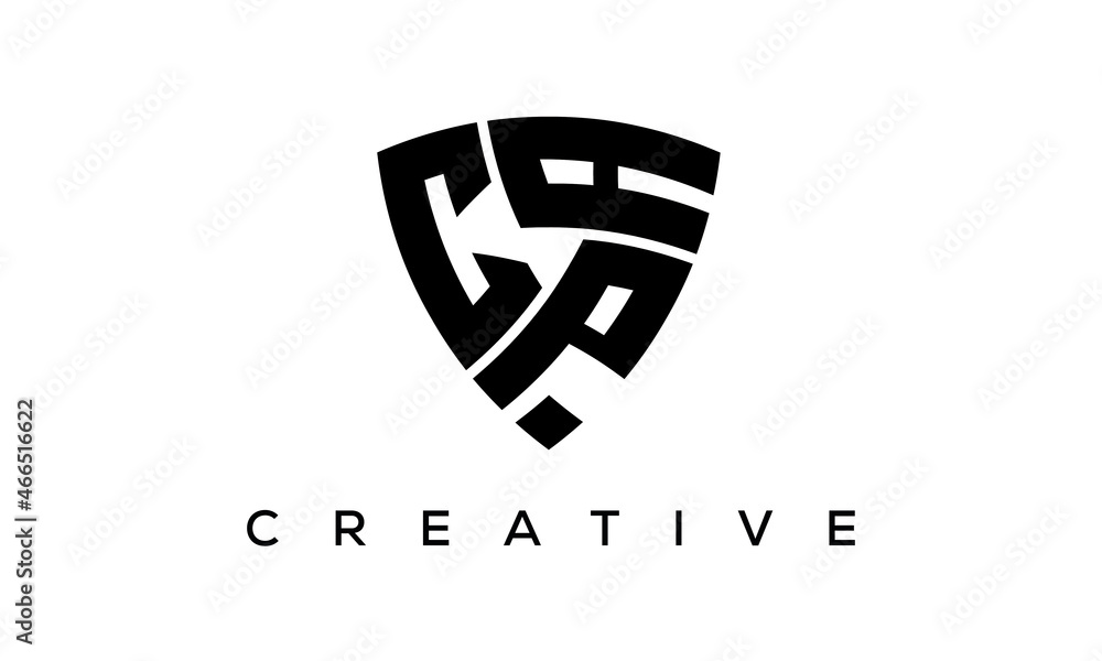 CPA letters logo, security Shield logo vector CPA letters logo, security Shield logo vector