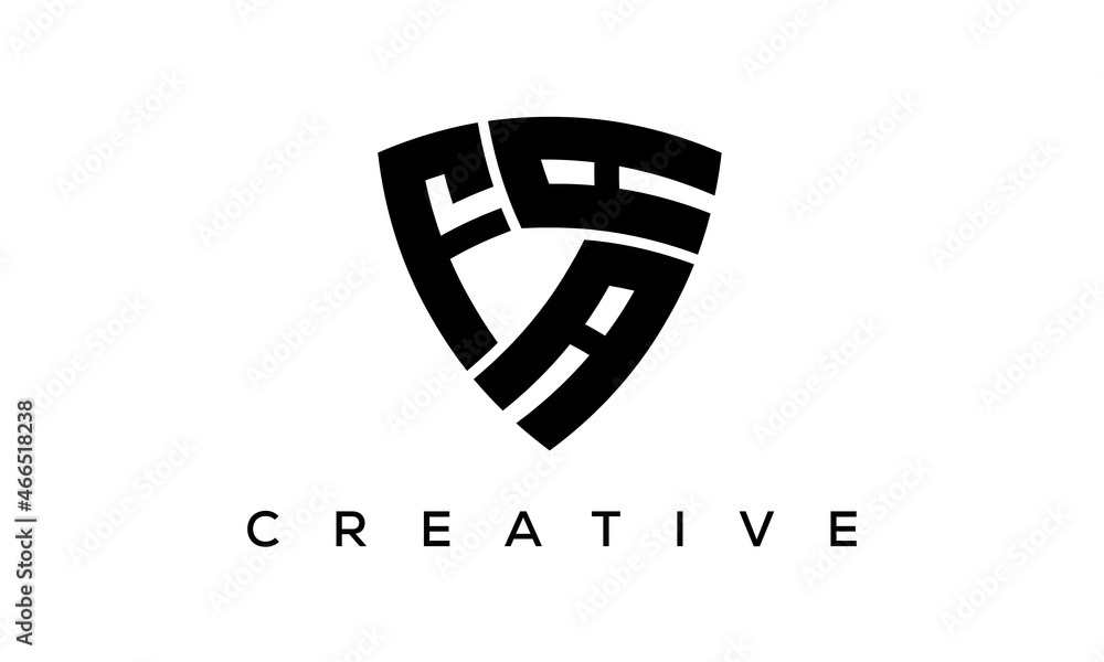 Faa Letters Logo Security Shield Logo Vector Stock ベクター Adobe Stock Faa Letters Logo Security Shield Logo Vector Stock ベクター Adobe Stock