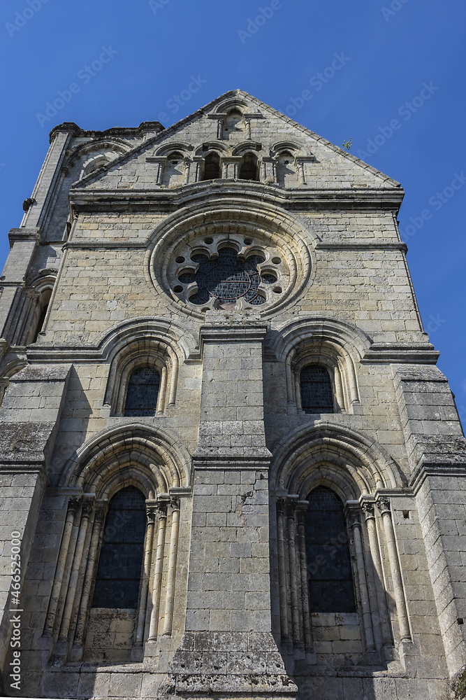 Abbey of St. Martin, Laon. Abbey established in the 12th Century by bishop of Laon, Barthуlemy of Jur. Laon, Aisne department, Hauts-de-France, northern France.