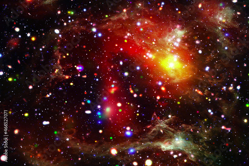 Galaxy and stars. The elements of this image furnished by NASA.