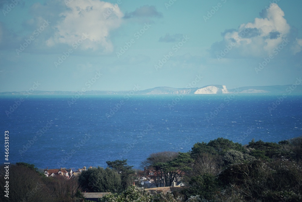 Isle of Wight from the Isle of Purbeck