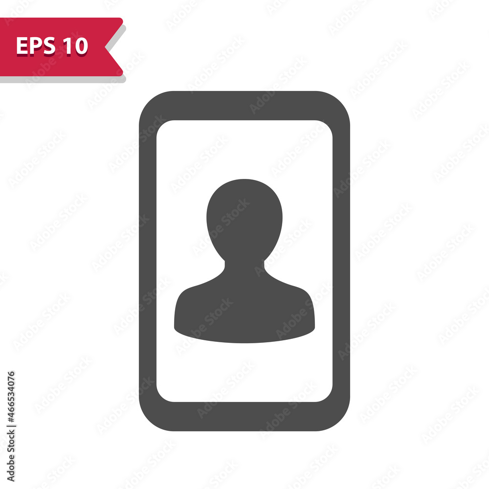 Video Call - Mobile Phone - Contact Icon Video Call - Mobile Phone - Contact Icon