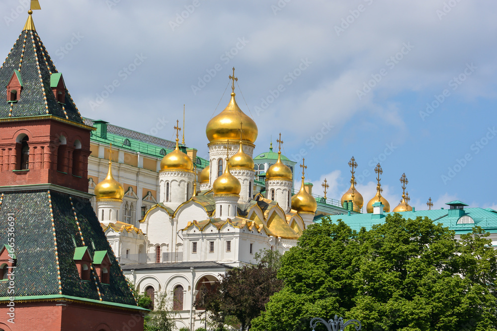 Temples of the Moscow Kremlin.