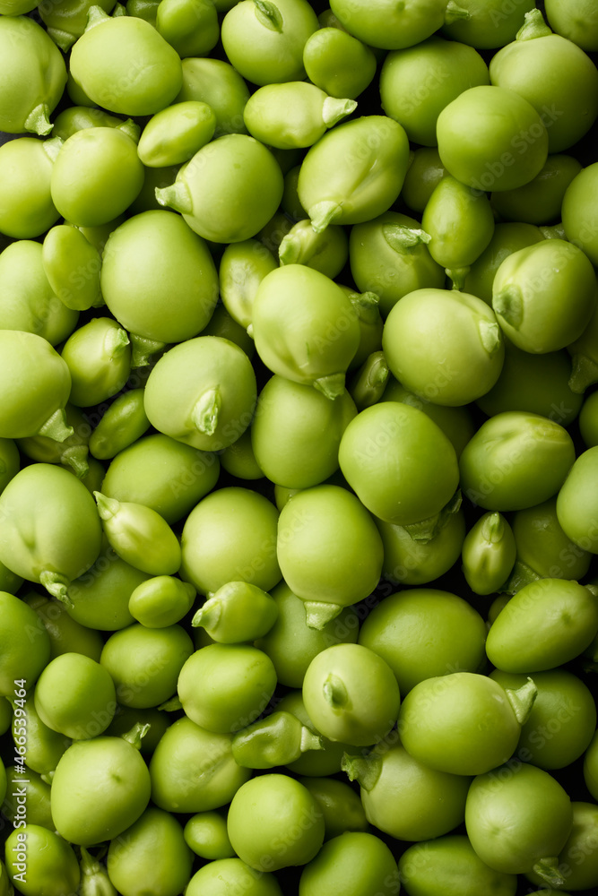 Green Peas background texture vegetable, Closeup, copy space, top view Green Peas background texture vegetable, Closeup, copy space, top view