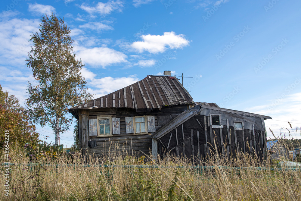 Wooden house with a barn near the national reserve Wooden house with a barn near the national reserve