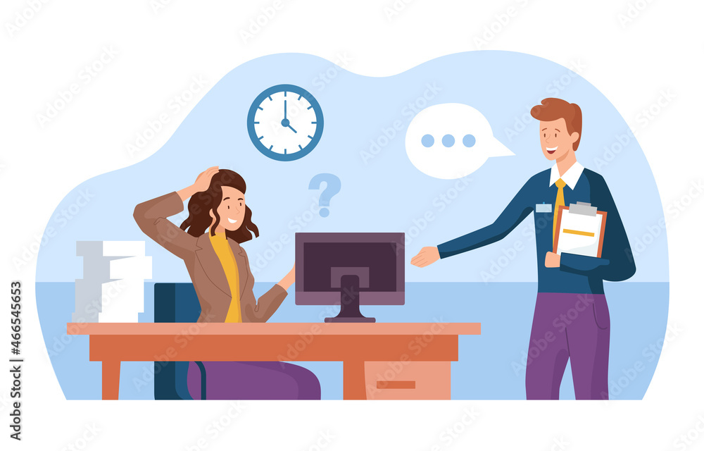 Internship job concept Internship job concept