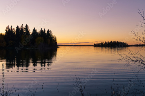 A Beautiful Evening at Astotin Lake © RiMa Photography