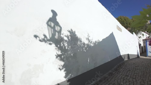 Obidos-Portugal Travessa do Lagar, casas tipicas