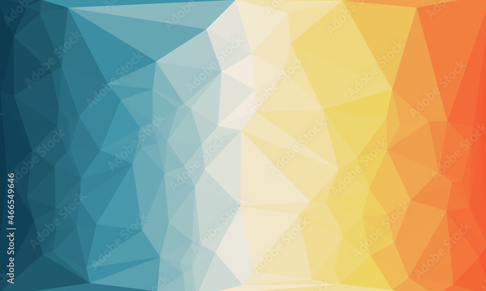 Obraz premium vibrant abstract colorful polygonal background