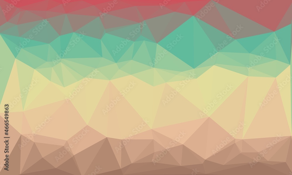 Fototapeta premium vibrant creative prismatic background with polygonal pattern