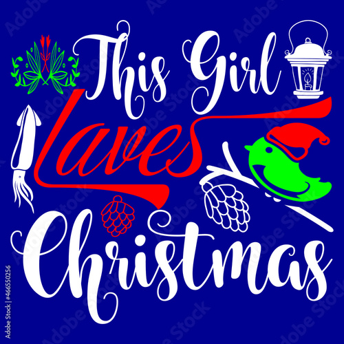 this girl laves christmas