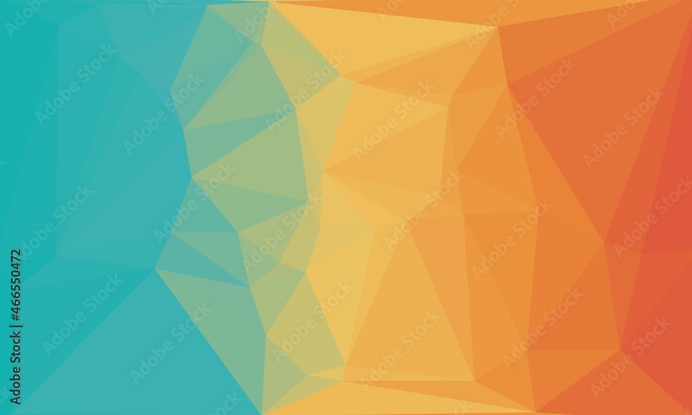 Obraz premium vibrant creative prismatic background with polygonal pattern