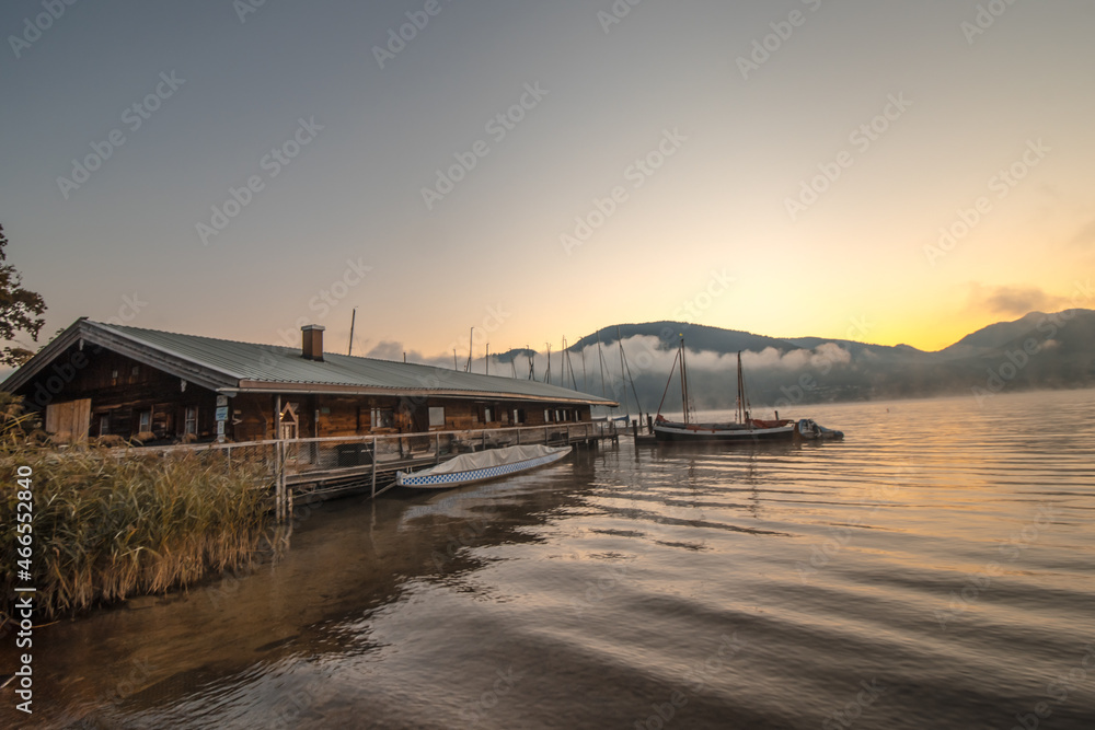 Fototapeta premium Tegernsee Fischerhütte 7