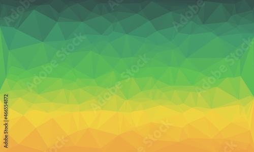 Wallpaper Mural vibrant creative prismatic background with polygonal pattern Torontodigital.ca
